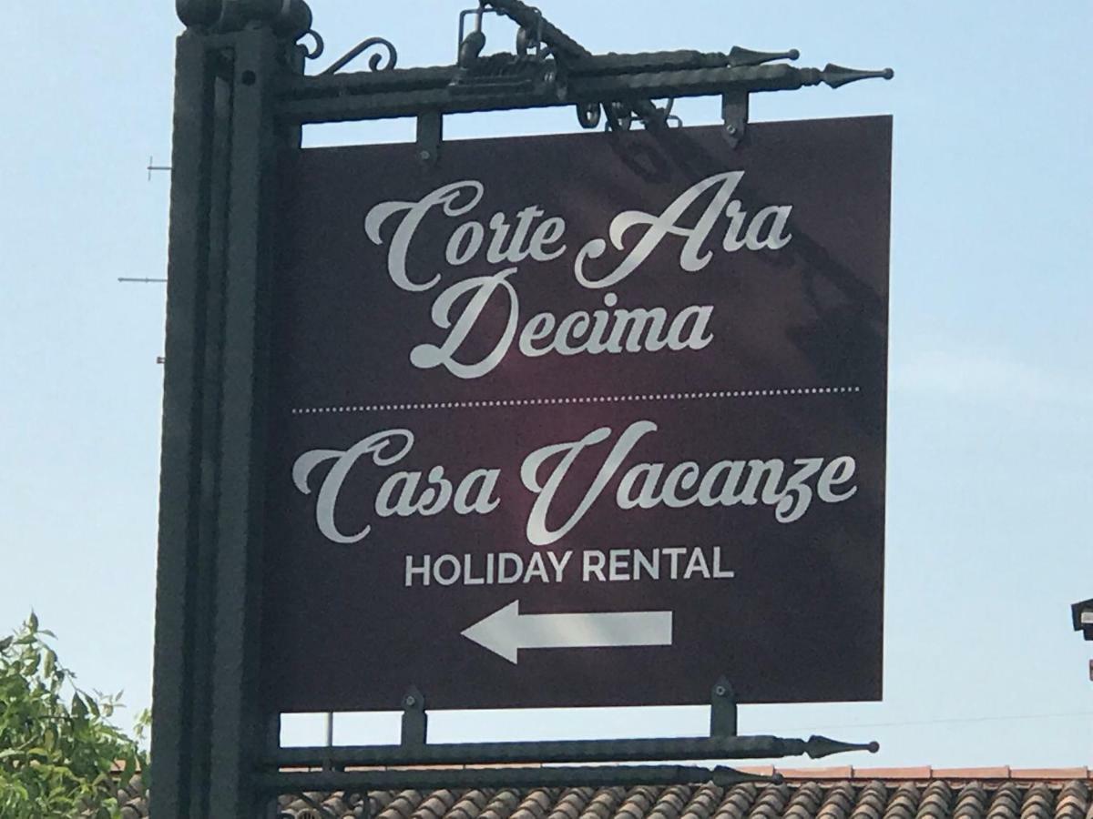 Appartamento "Casa Vacanze Corte Ara Decima" 소나 외부 사진
